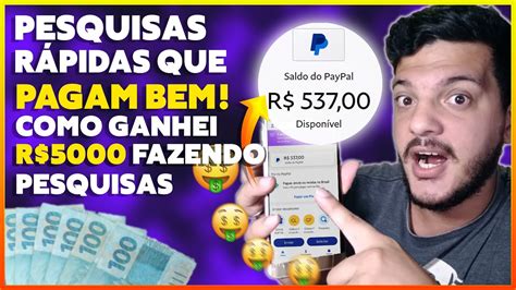 Como ganhar dinheiro respondendo pesquisas online.